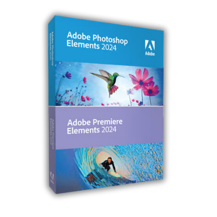 Adobe Photoshop Elements 2024 & Premiere Elements 2024 (Windows/Mac)