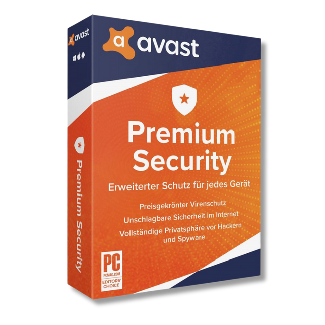 Avast Premium Security 2022 - 1 Year License - Operativsystem