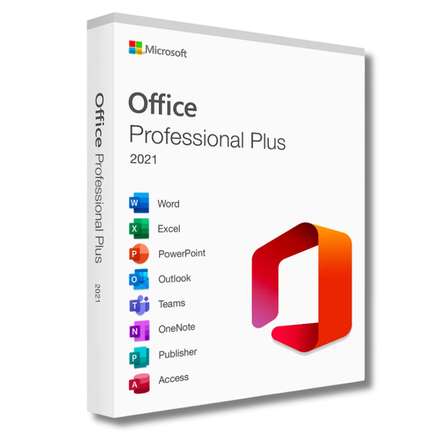 Microsoft Office Professional Plus 2021 software