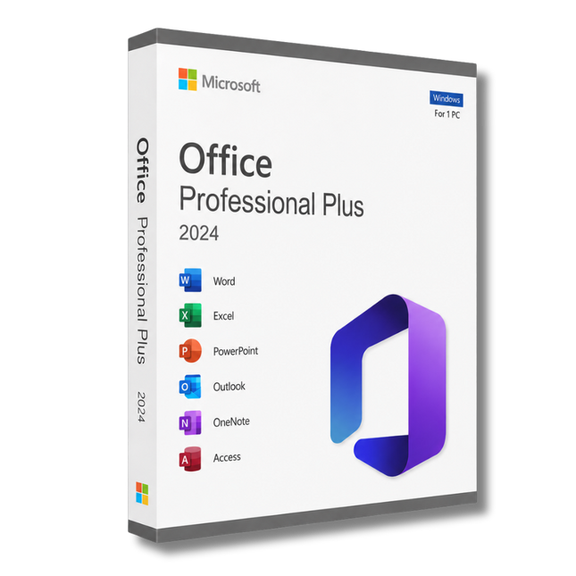 Microsoft Office 2024 Pro Plus | PC - Kontorsprogam