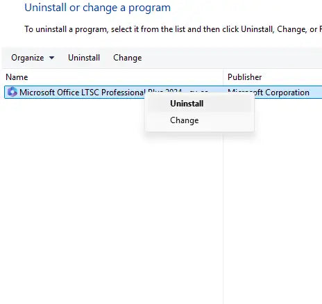 Microsoft office ltsc professional plus 2019, a software program published by microsoft corporation.