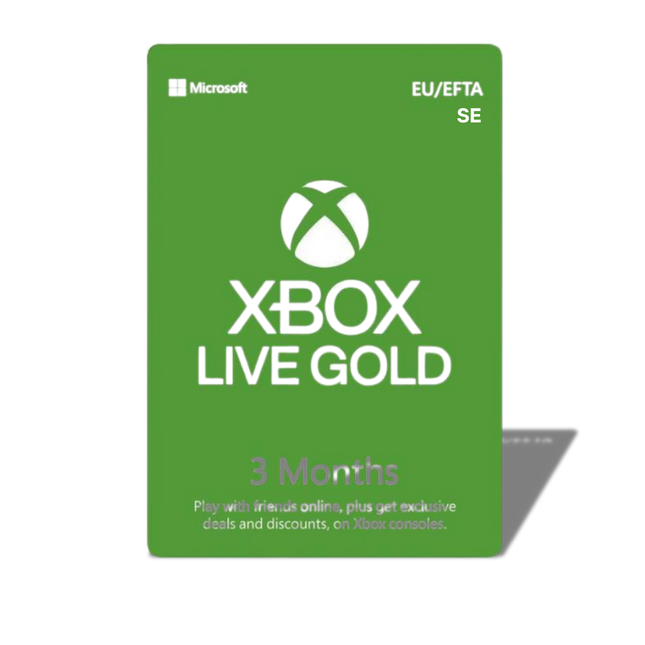 Microsoft Xbox Live Gold | 3 Months